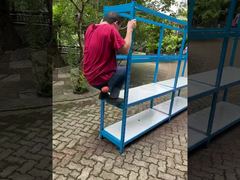 Manual Picking Medium Duty Shelving Custom Designed Long Span Rack 3-6 Layers